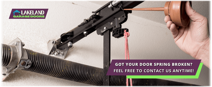 Broken Garage Door Spring Repair Lakeland FL